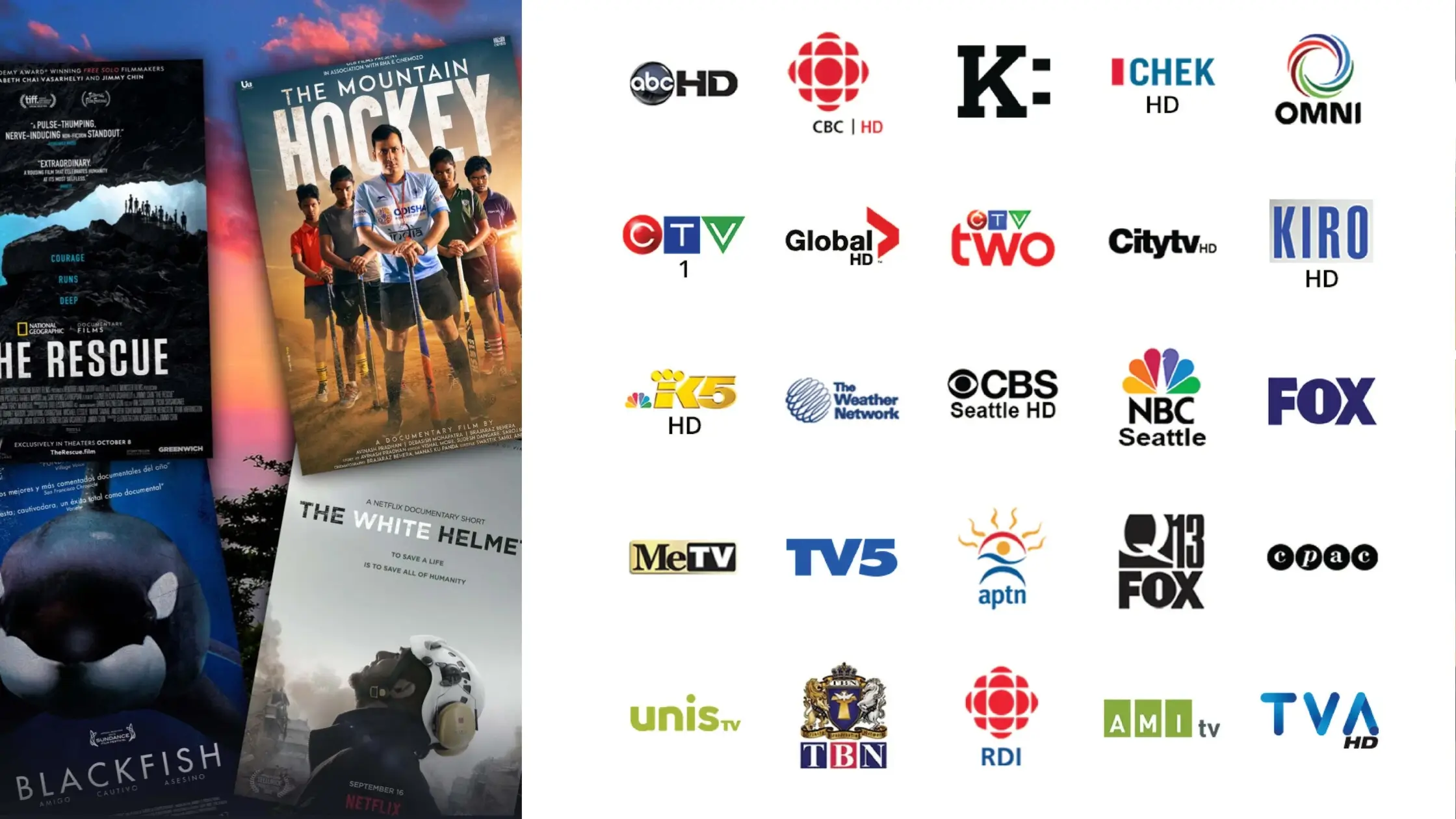 live tv channels and series